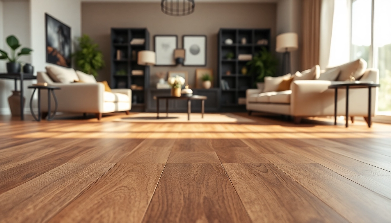 Explore stunning options from flooring companies near me featuring luxury vinyl flooring in a stylish living room setting.