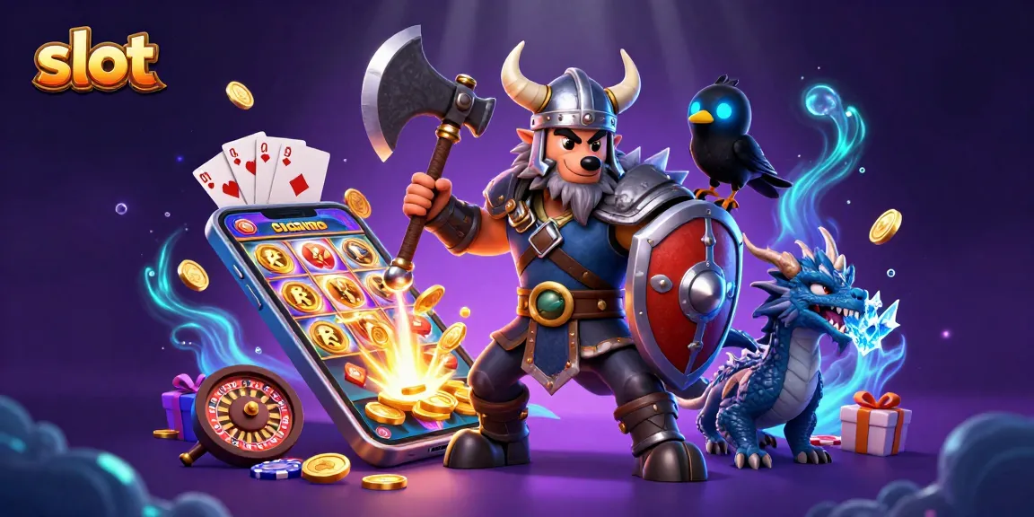 Engage with thrilling slot games featuring dynamic Viking and dragon characters.