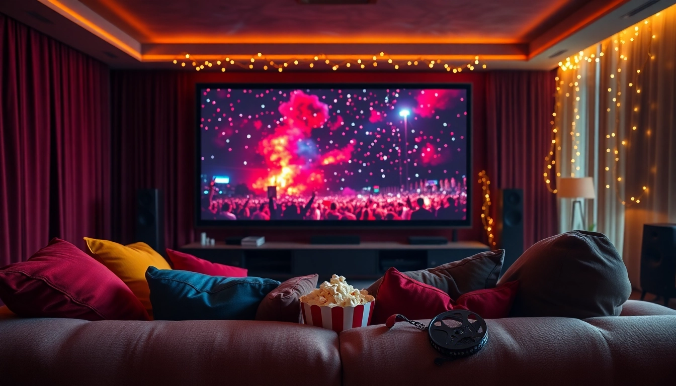 รับชม ดูหนังออนไลน์ฟรี บนโซฟาสบายในโรงภาพยนตร์ที่บ้านที่มีบรรยากาศอบอุ่น