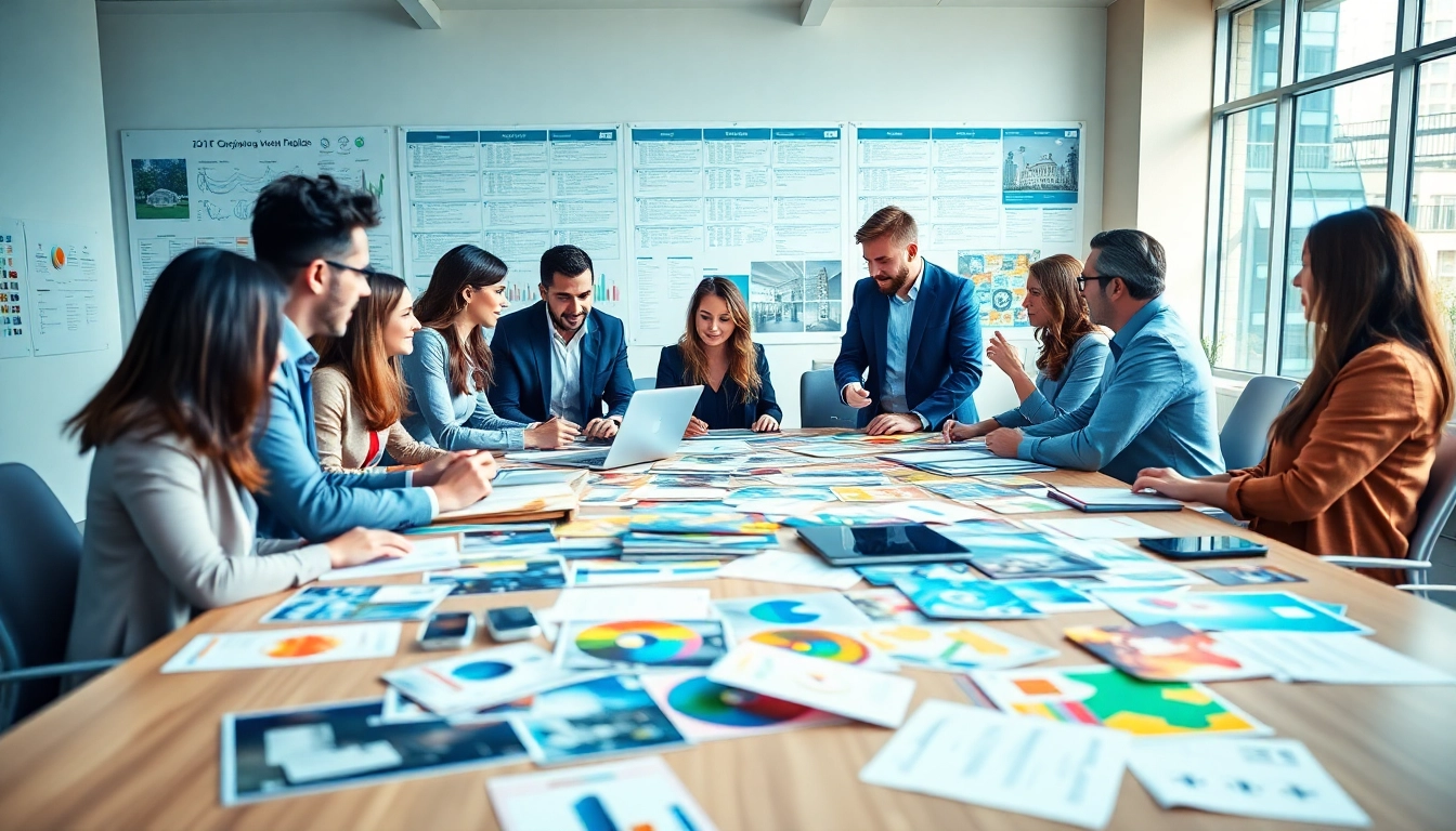 Expert Corporate Event Planners strategizing and designing successful corporate events in a collaborative environment.