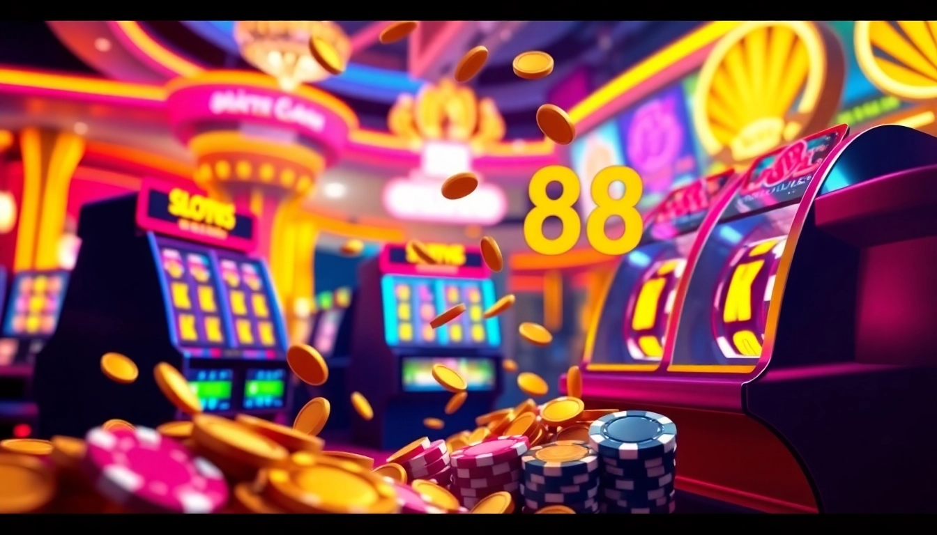 Menangkan jackpot menggunakan slot88 yang menarik dengan suasana kasino yang ceria