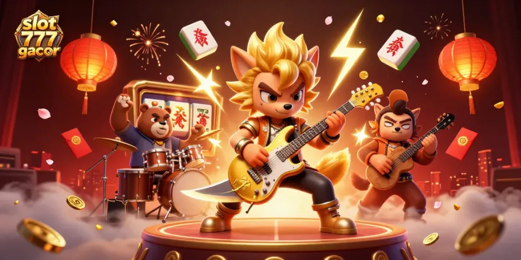 Slot 777 gacor memberikan pengalaman bermain seru dengan karakter kasino 3D yang energik dan elemen permainan menarik.