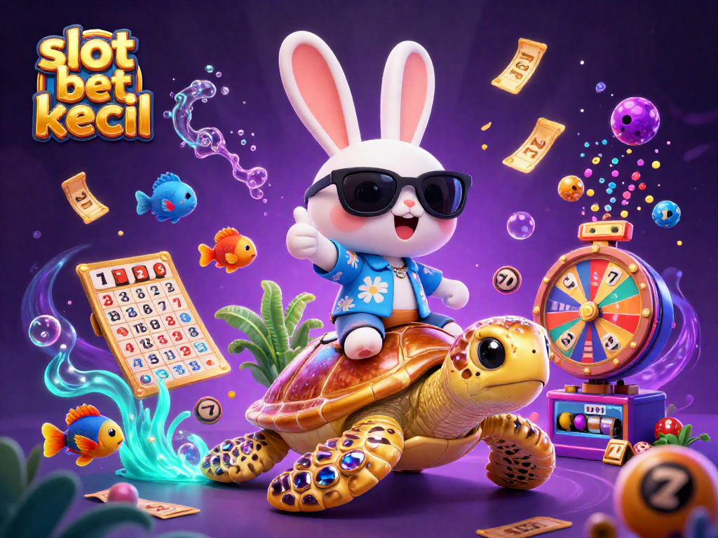 Fitur slot bet kecil yang menarik dengan simbol keberuntungan dan jackpot, memberikan keseruan bermain.