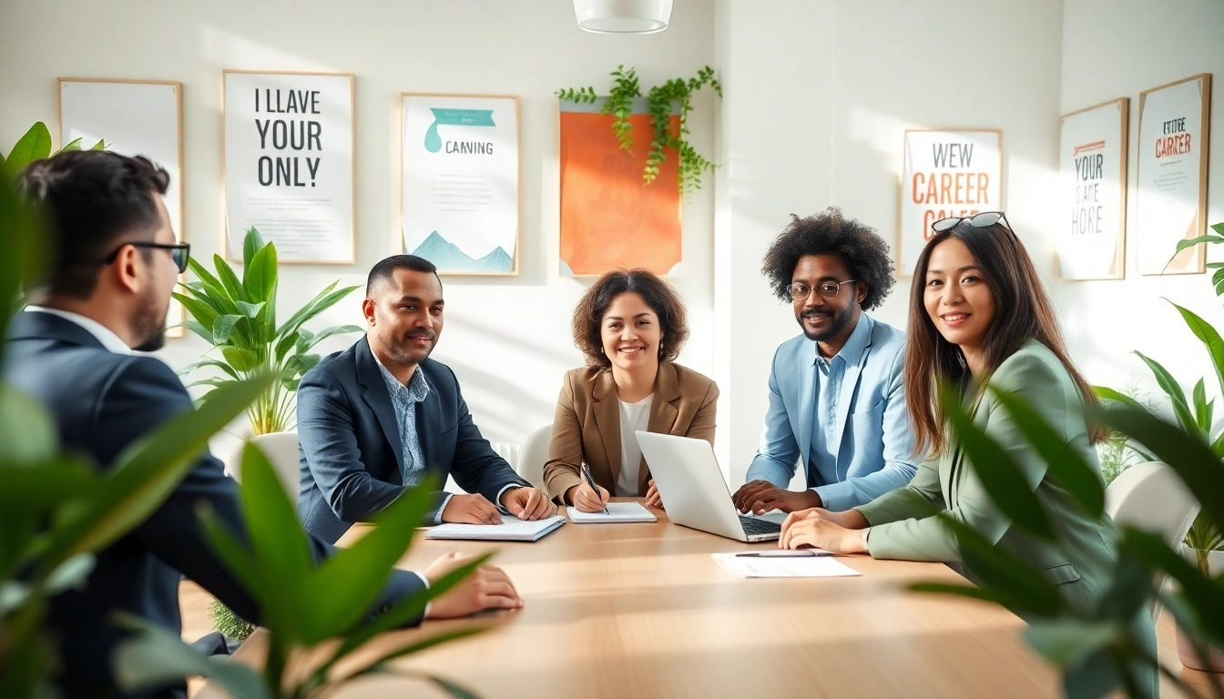 Finding my true calling with professionals in a collaborative career coaching session.
