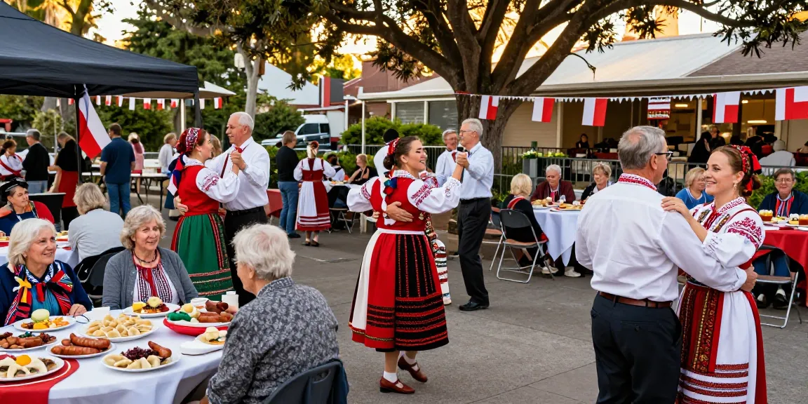 Polish community gathering at https://www.sfpol.com/ showcasing cultural celebration and connection in San Francisco.
