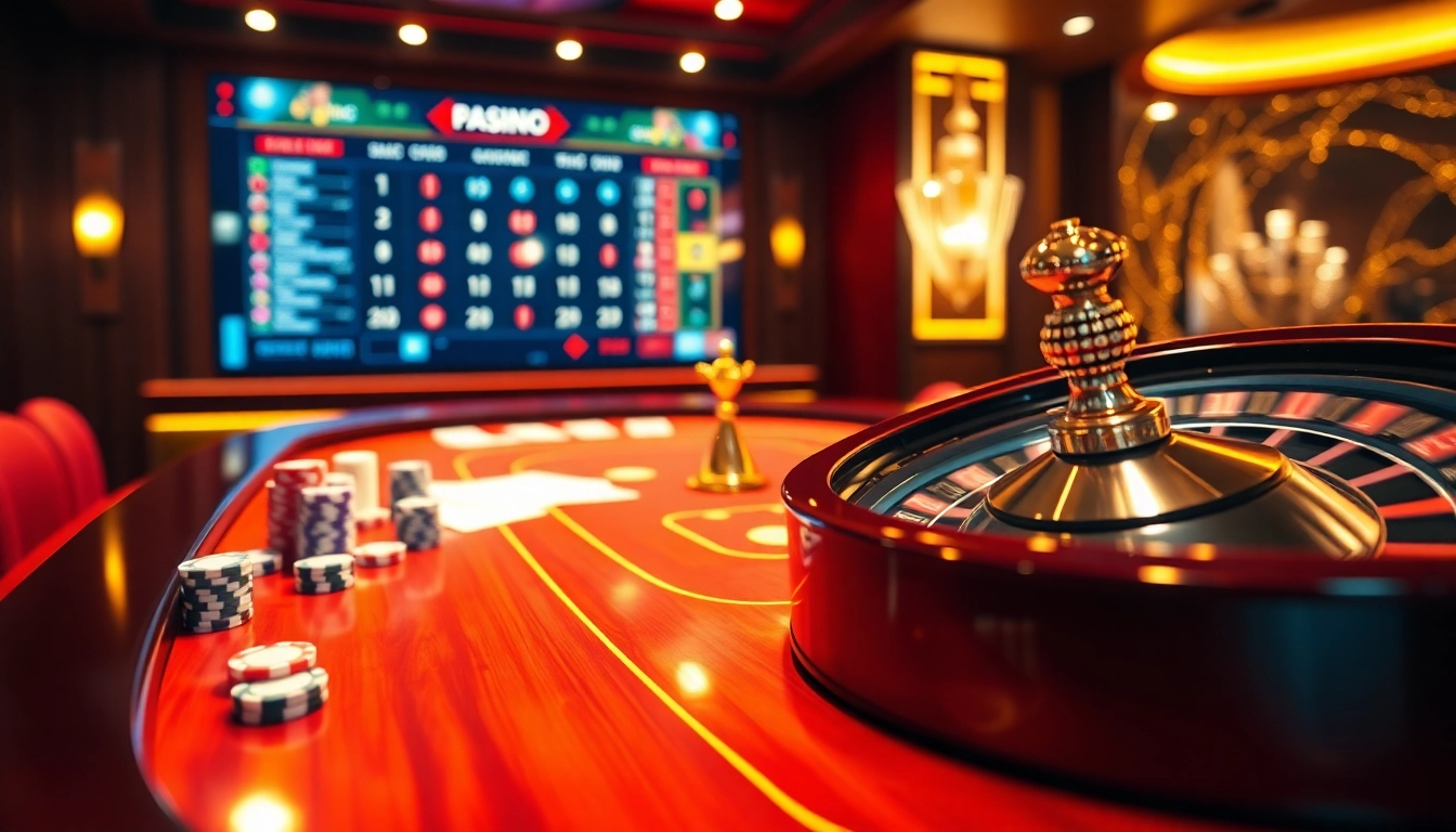 Vivez l'excitation au meilleur casino en ligne avec des tables de jeu et des jetons vibrants.