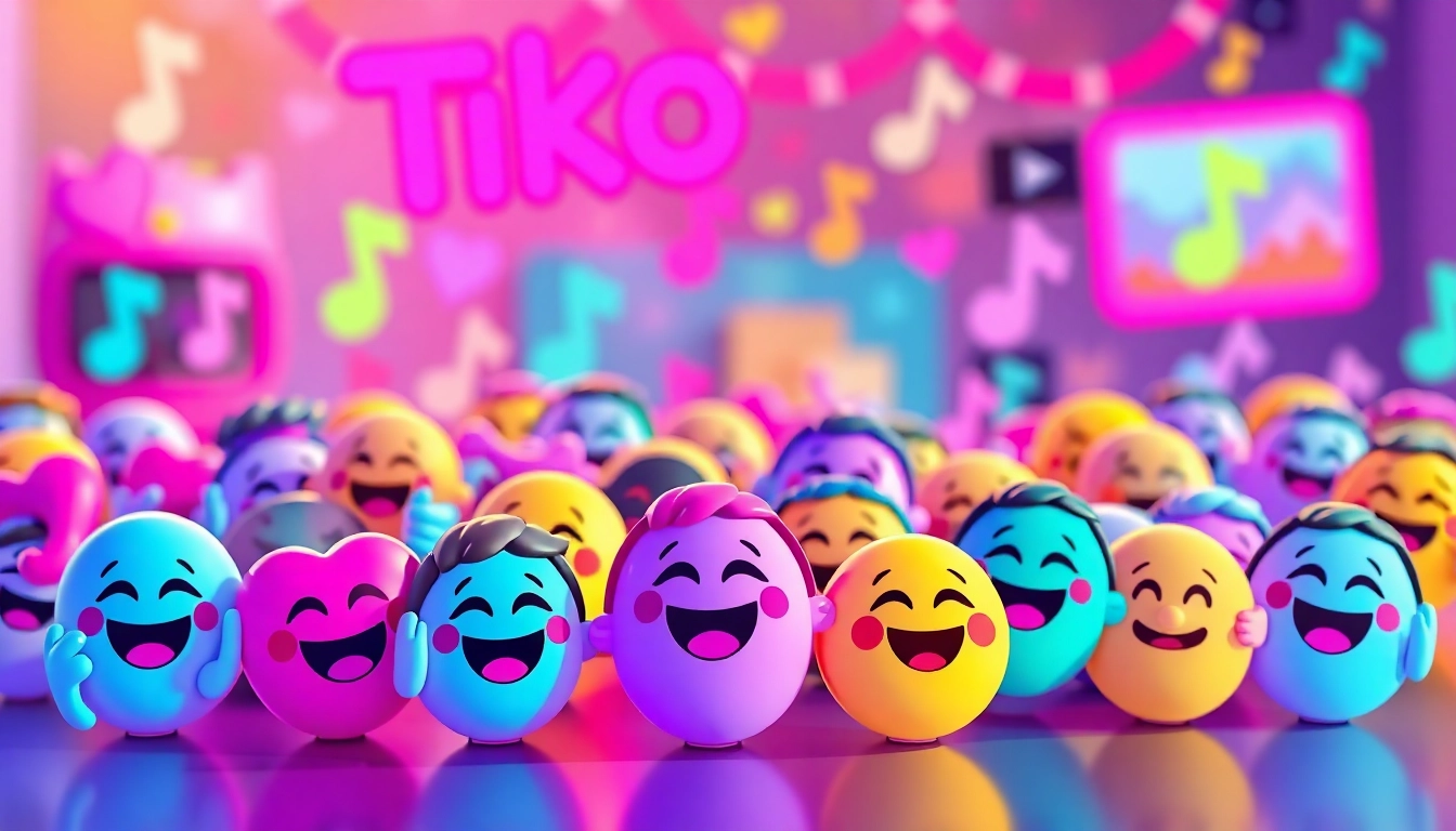 Engaging collection of TikTok emojis highlighting creativity and expression.