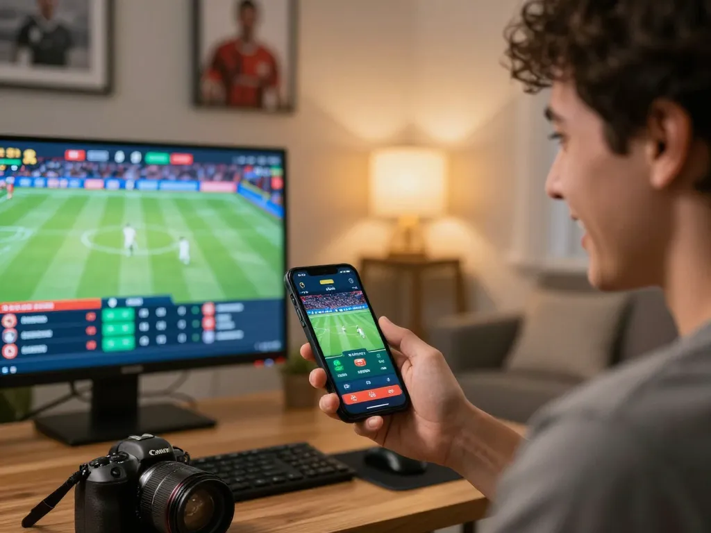Place bets confidently with alexis77 in an engaging home sports betting scene.