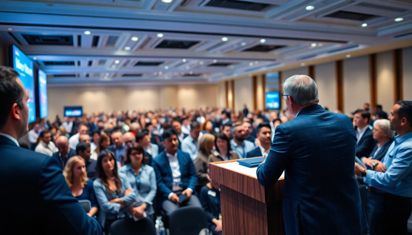 Engaged attendees at a professional networking session during the businessabc ai summit london.