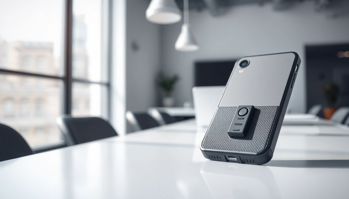 Practical abschließbare Handytasche für sicheres Smartphone in hochwertiger Ausführung.