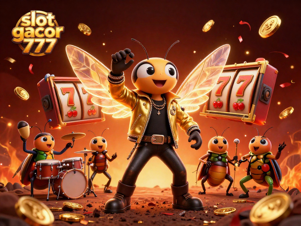 Spin the slot gacor 777 reels with dynamic energy, colorful characters, and vibrant casino elements.
