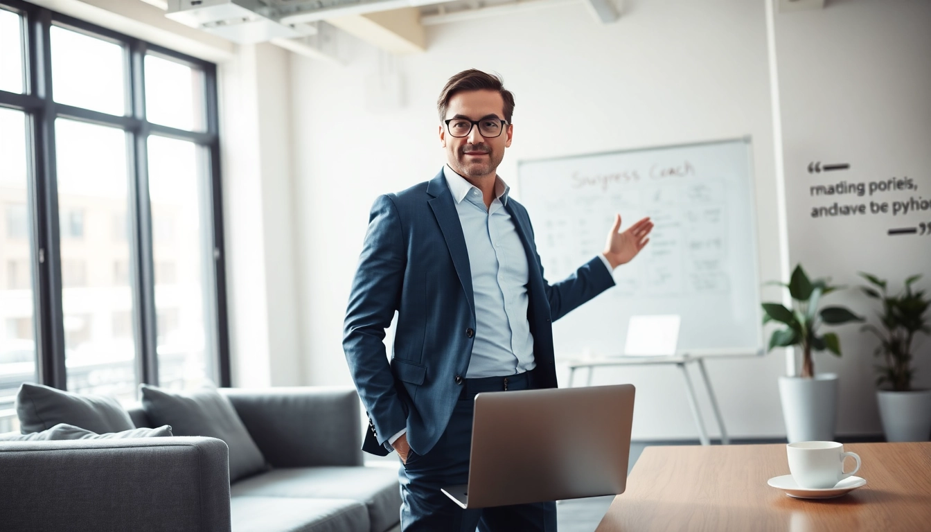 Empowered guidance from a business coach in Los Angeles, illustrating professional coaching in action.