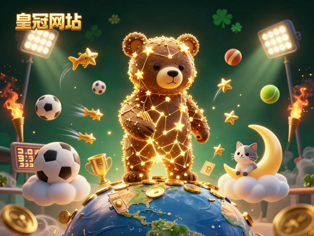 皇冠网址在动态场景中,连星星构成的熊和太空鱼儿捕捉金币,展示投注的刺激。