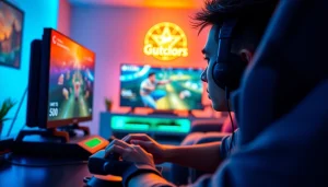 Menampilkan slot gacor dengan gameplay yang mendebarkan, menciptakan suasana penuh energi.