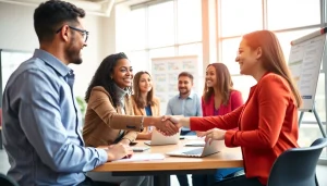 Showcase engaging recruitment process for new hire jobs with enthusiastic participants.