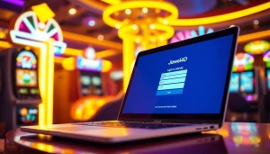 Masuk ke jewel4d login dengan antarmuka yang ramah pengguna dalam suasana kasino yang meriah.