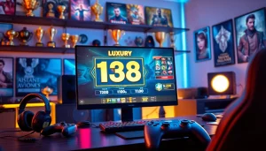 Menangkan pengalaman bermain luxury138 slot dengan setup gaming modern yang mewah dan menarik.