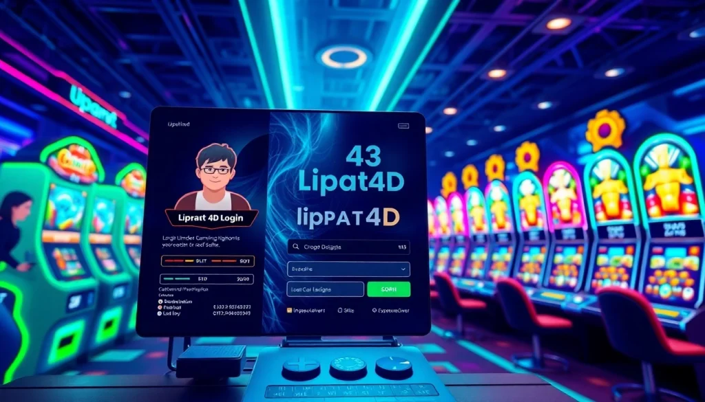 Masuk ke lipat4d login slot dengan antarmuka permainan yang dinamis dan menarik.