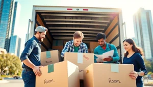 Moving team working efficiently as a Toronto moving company, dedicated to a smooth relocation.