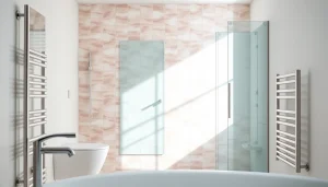 Erleben Sie sonni sanitär Produkte in einem modernen Badezimmer mit eleganten Sanitäranlagen.