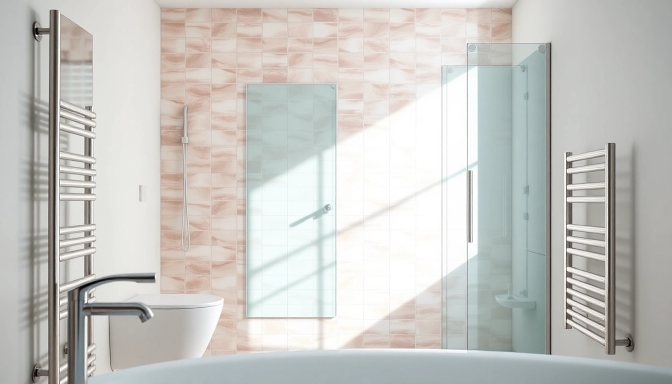 Erleben Sie sonni sanitär Produkte in einem modernen Badezimmer mit eleganten Sanitäranlagen.