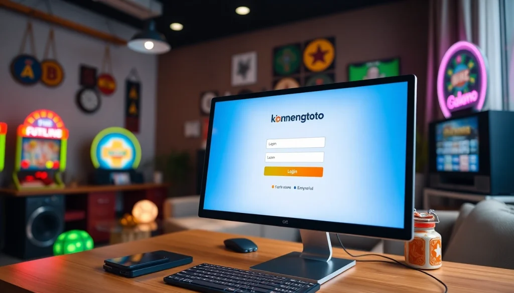 Masuk ke halaman komengtoto login dengan antarmuka yang menarik dan interaktif.