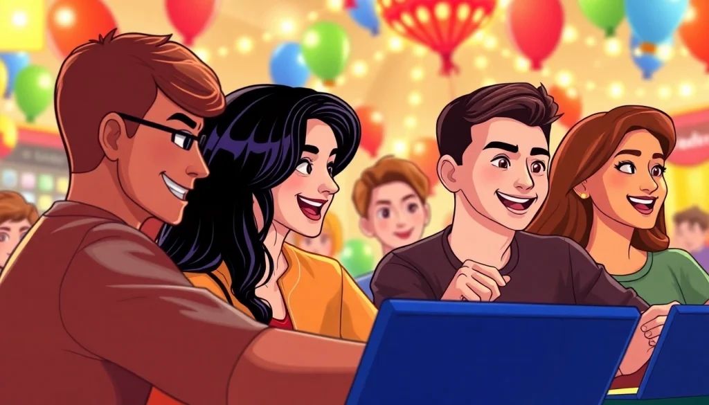 Menampilkan diantogel dalam suasana permainan interaktif ramah dan menyenangkan.