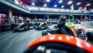 Action-packed racing at TeamSport Indoor Go Karting Coventry with high-performance electric karts.