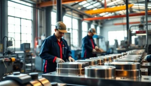 Plating on high silicone aluminium Malaysia in a modern diecasting facility.