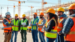 Engaged participants in construction safety training Colorado focusing on hands-on learning and safety protocols.