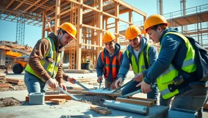 Construction apprenticeships carolinas offer hands-on experience in teamwork on-site.