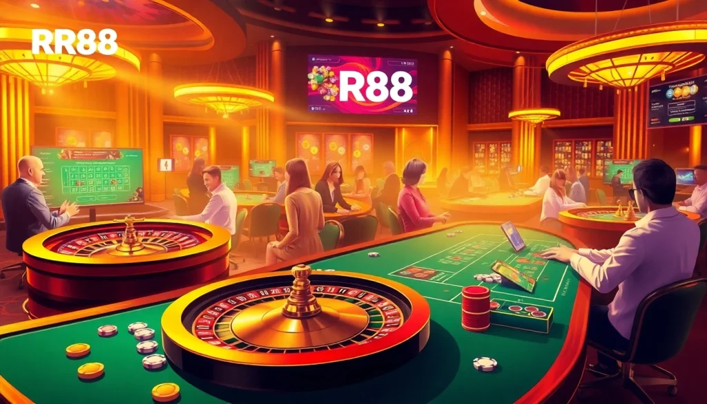 Join the exciting action at https://rr88.gratis/ with thrilling games and vibrant casino tables.