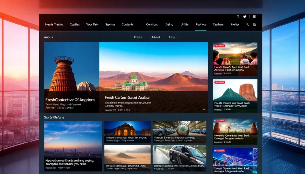 يروج موقع saudiwadi.com لأحدث الأخبار في السعودية بمظهر حديث وجذاب.