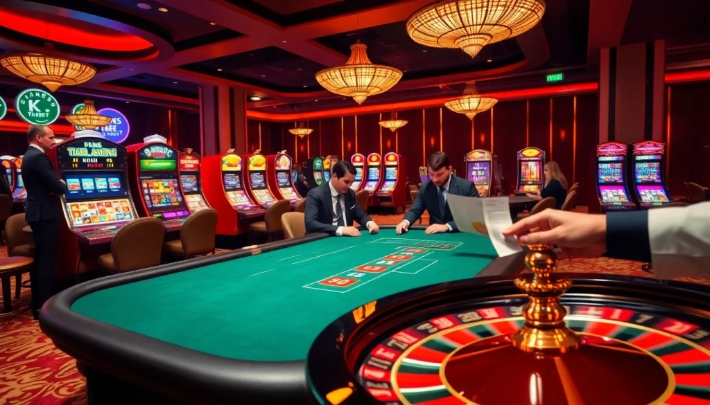 Experience the thrill of gambling at THABET with vibrant casino tables and exciting gameplay.