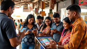 Hela Ads marketplace showcasing vibrant interactions with ads in Sri Lanka.