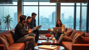 Showcase startup kolkata's vibrant coworking environment with entrepreneurs collaborating.