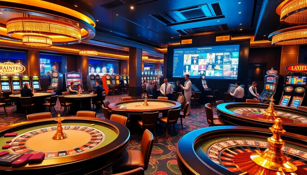Experience the excitement of online gambling at https://uu88ae.com/, featuring vibrant casino tables and engaging players.