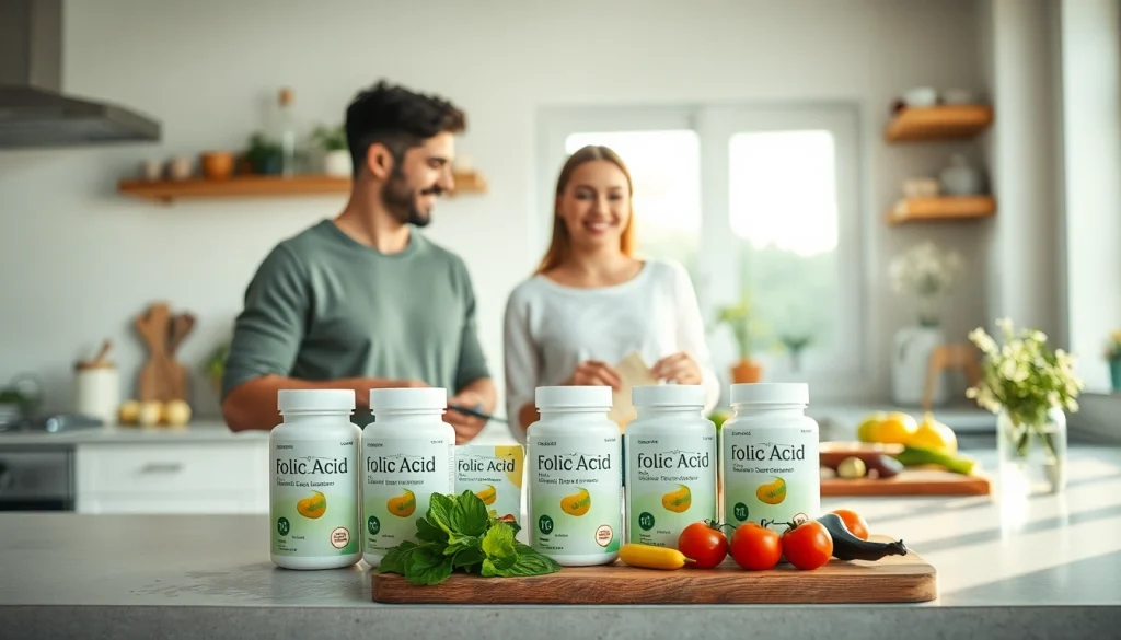 栄養と健康を強調した活気あるキッチンで紹介される、最高の葉酸サプリ おすすめを発見。