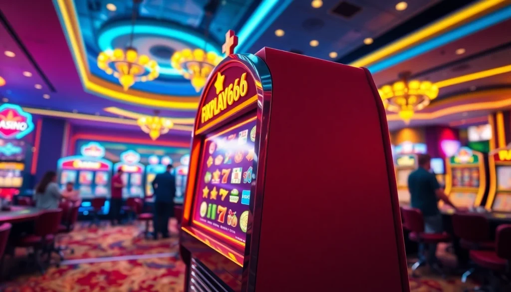 Menangkan hadiah besar dengan slot machine di fixplay666 yang penuh warna dan ceria.