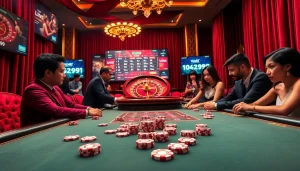 Experience thrilling moments at VUA99's captivating poker table.