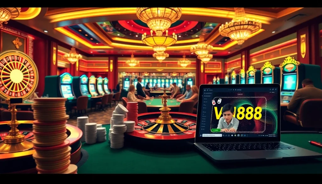 Experience thrilling moments at vn88 with engaging casino games and vibrant gaming tables.