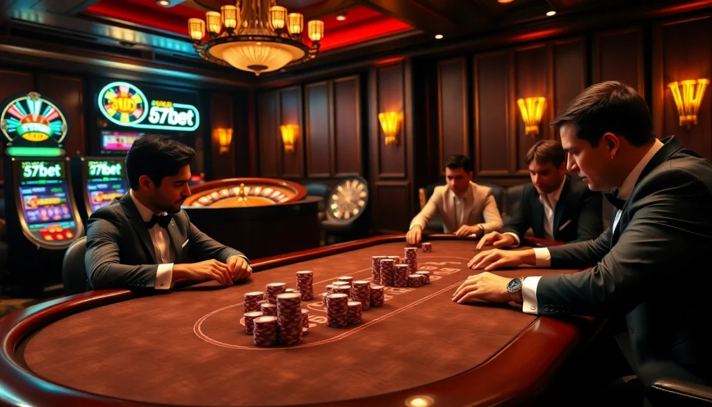 Experience the thrill of 67bet's luxurious poker table with elegant gameplay.