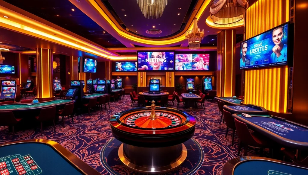 Experience the thrills of S8 casino with exciting games at a luxurious betting table.