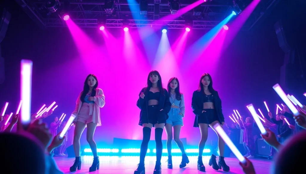 Blackpink news highlights their vibrant live concert performance with dynamic stage energy.