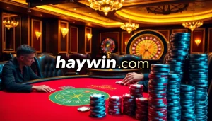 Experience the thrill of winning with Haywin com at a luxurious casino table.