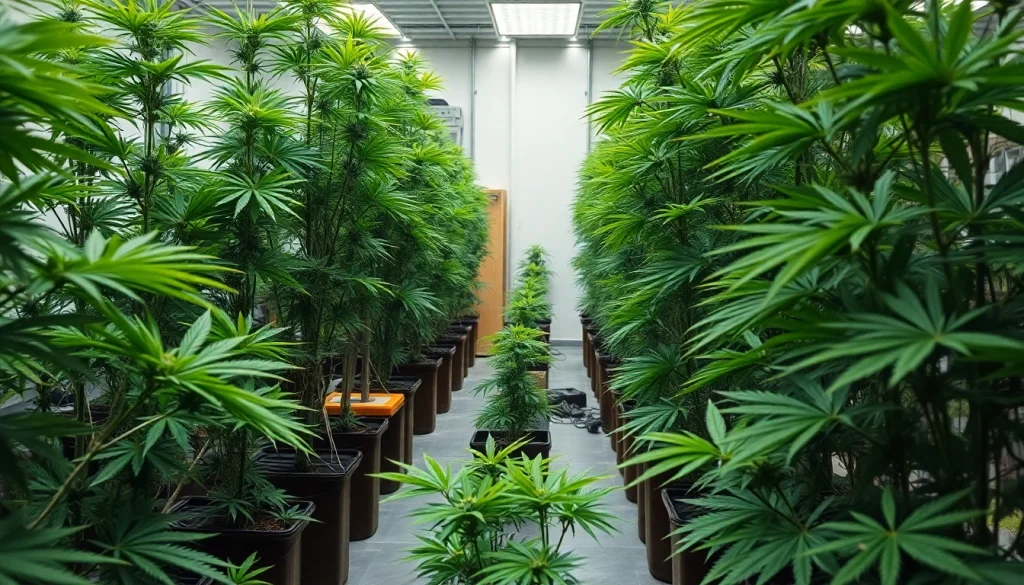 Erleben Sie den Cannabis Club Lloret De Mar mit sorgfältig angebauten Pflanzen in einer einladenden Umgebung.