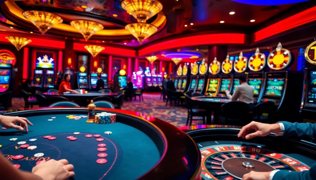 Engaging players at the hidden wiki website enjoy high-stakes poker in a luxurious casino setting.