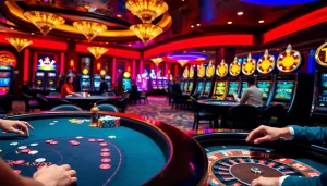 Engaging players at the hidden wiki website enjoy high-stakes poker in a luxurious casino setting.