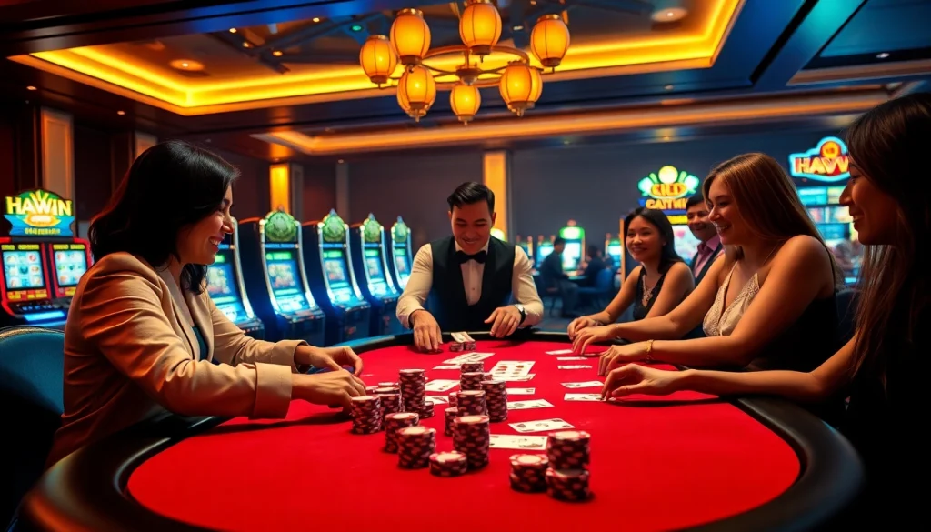 Experience high-stakes excitement at Haywin Casino with dynamic poker gameplay.