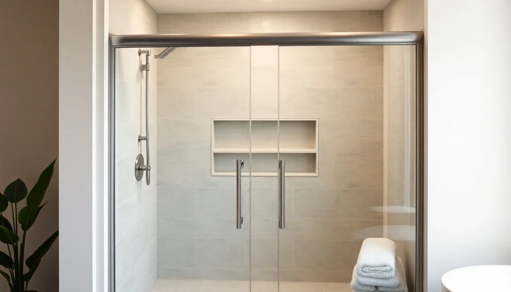 Stunning shower doors uk featured in a modern bathroom, highlighting elegant design and premium quality.